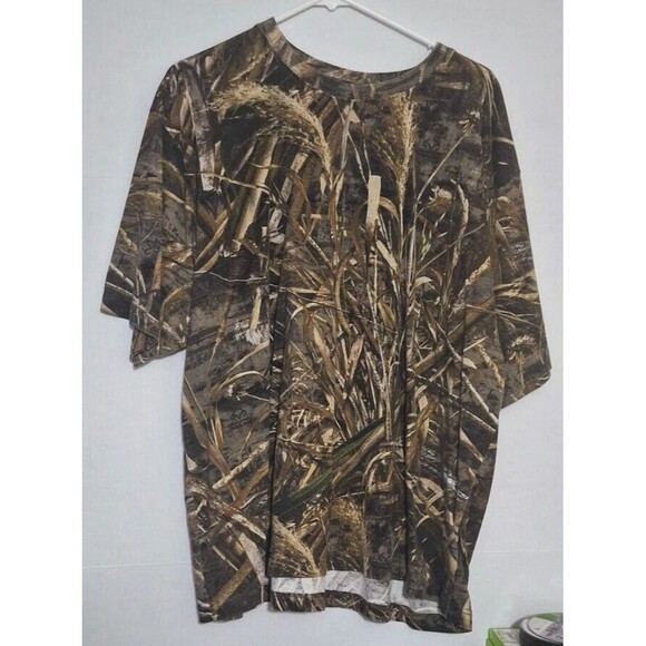 GAME WINNER MENS XL CAMOUFLAGE T SHIRT LOT WETLANDS AND FOREST CAMO - Picture 3 of 8